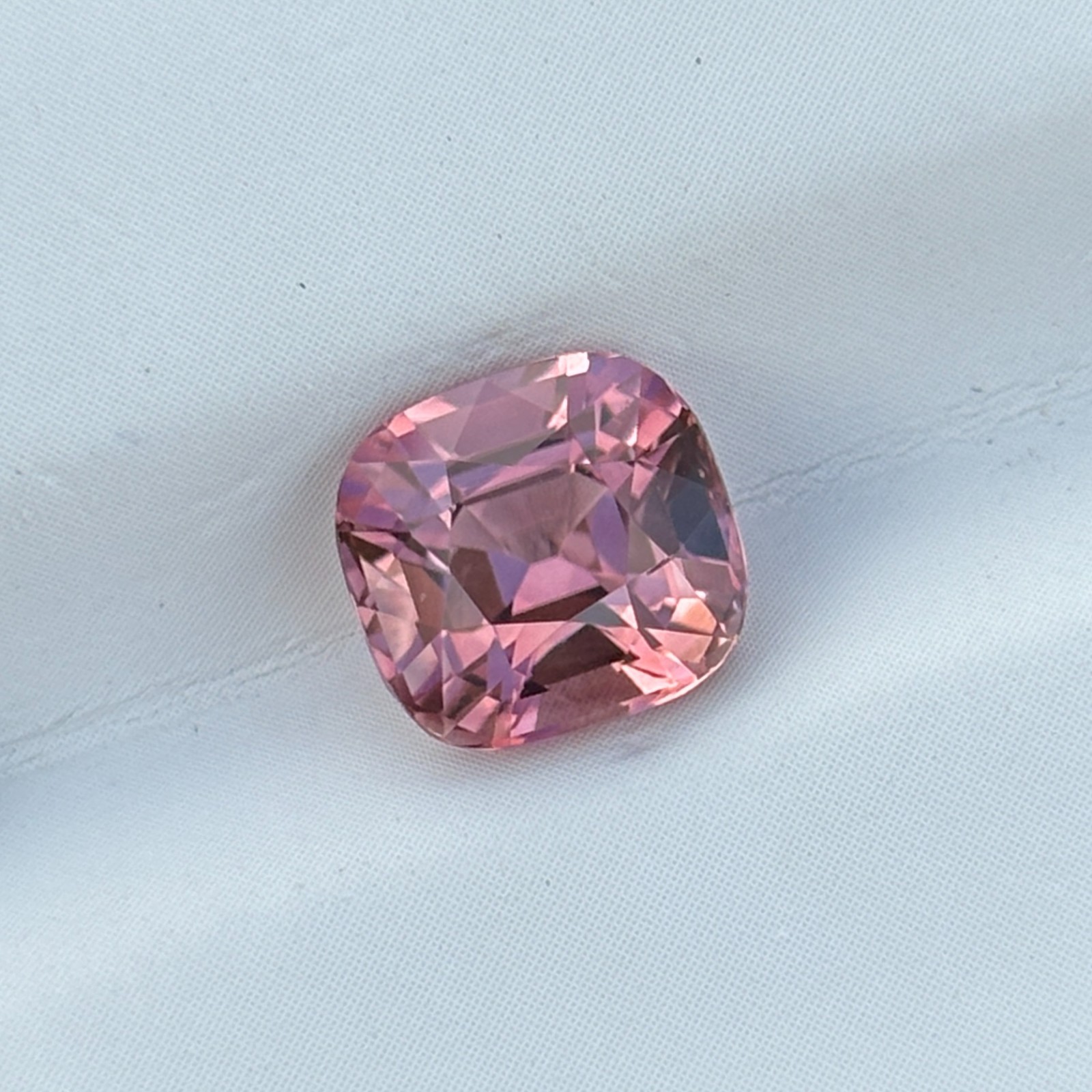 Natural Pink Tourmaline 2.21ct Cushion Cut | Congo | Loose Gemstone