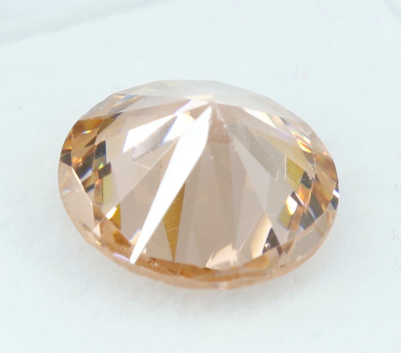 Certified 7.45 Cts. Natural Reddish Brown Zircon Round Cut Loose Gemstone
