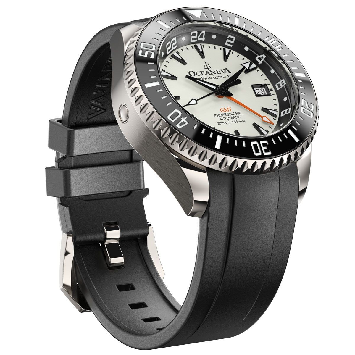 Oceaneva Deep Marine Explorer VI 6000m Titanium X1 Automatic Watch