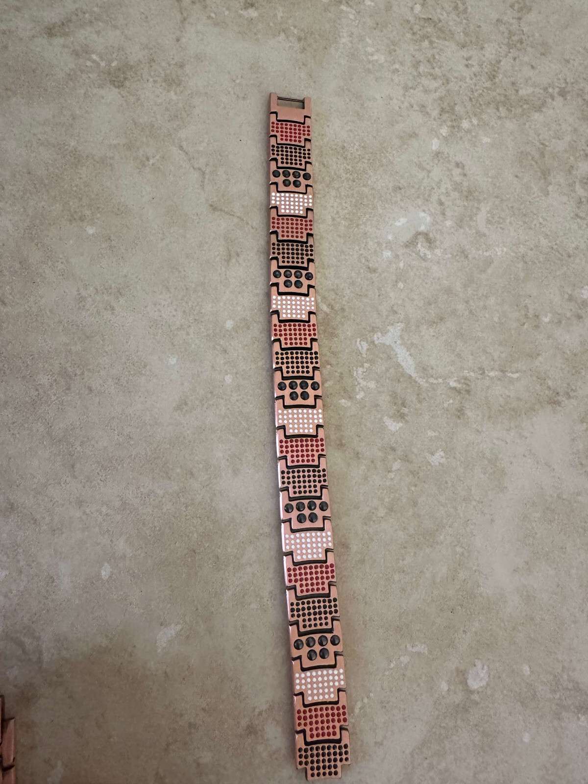 Rare Solid Copper Magnetic Bracelet 591 Elemen Arthritis Pain Balance Energy Joy