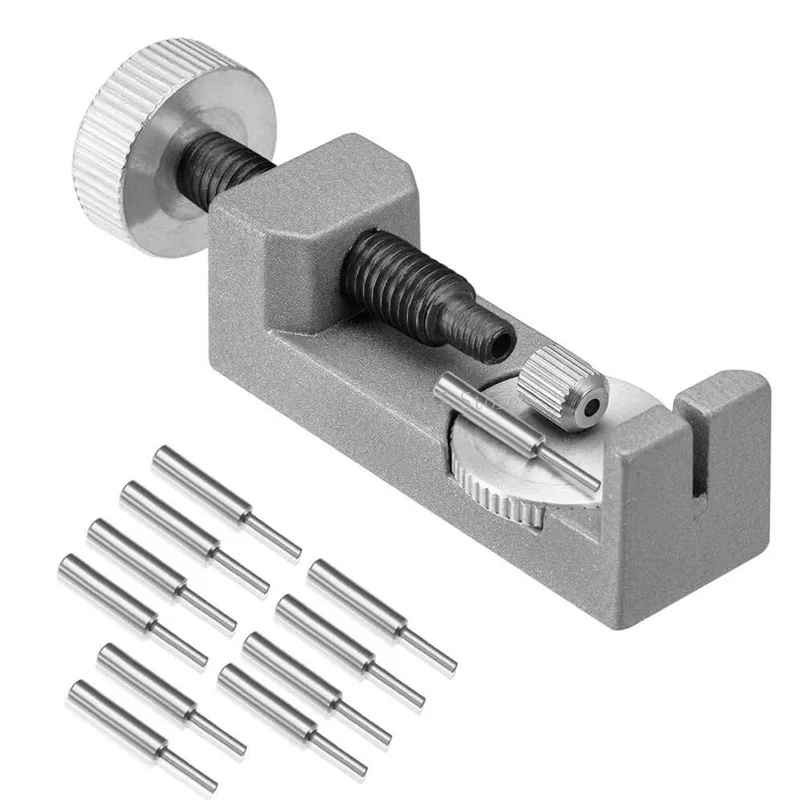 Metal Adjustable Watch Band Strap Bracelet Link Pin Remover Repair Tool Kit US
