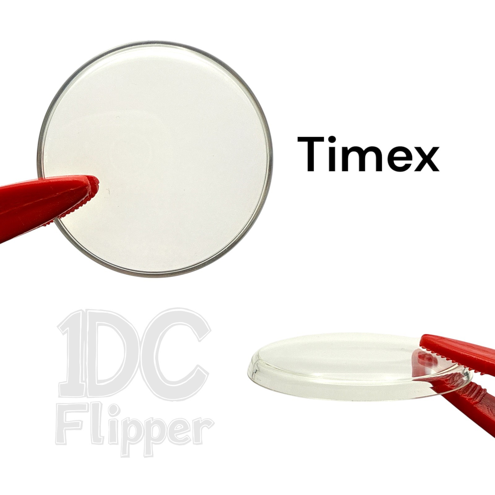 Timex Watch Crystal TX1D #4 Ladies Round 16.0 mm NOS