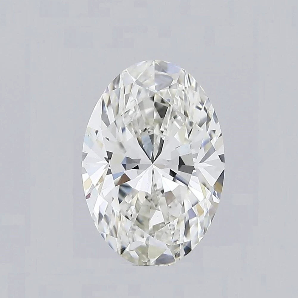3 mm to 7 mm Oval Lab Grown Loose White Diamonds EF-VS CVD Lab Grown Loose Diam