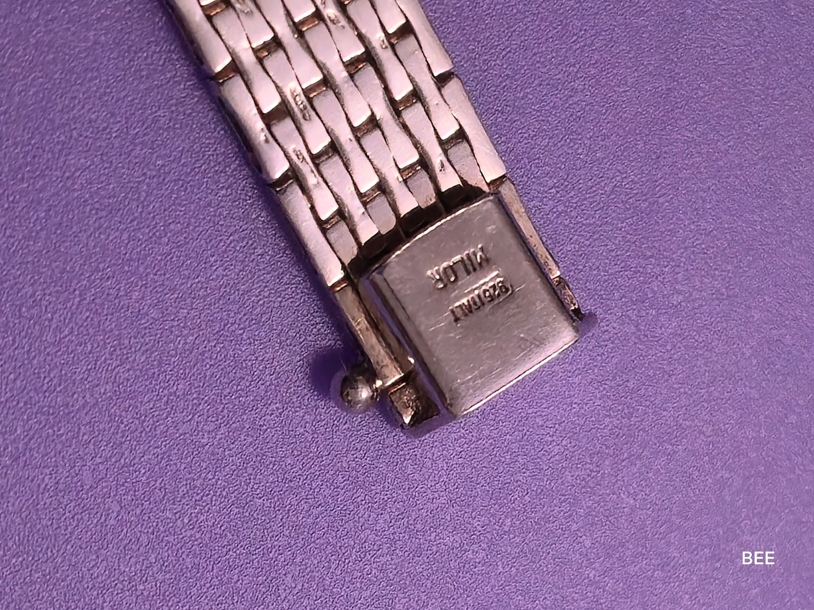 Vintage Milor Italy Sterling Silver 925 Bracelet 7.5 Inch