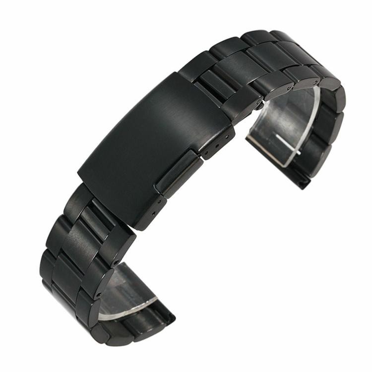 Secure Clasp Stainless SteelLink Strap 24 26 30mm 18-28mm 22mm Metal Watch Band