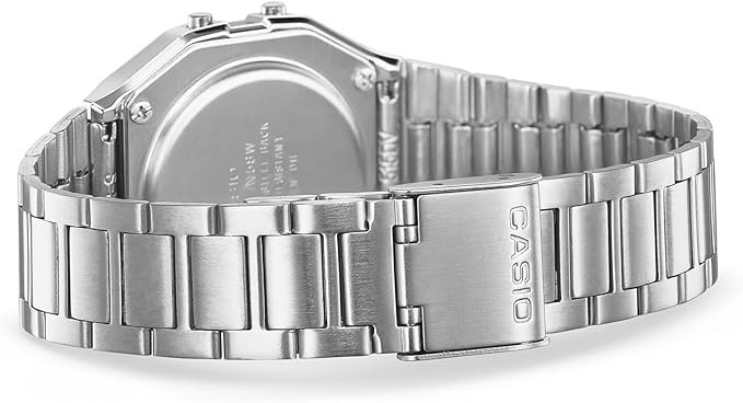 NEW Casio A158WA-1JH A158WA-1 Classic Digital Watch Stainless Steel Band JDM