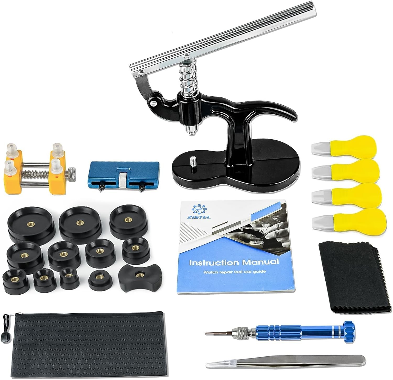 Watch Repair Kit Professional Tool Battery Replace Back Case Opener Remover Set