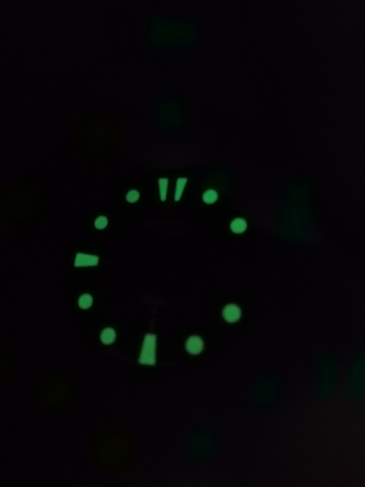 015 SEIKO AFTERMARKET BLACK DIAL WITH LUME MARKERS FOR 6309-7040 TURTLE DIVERS