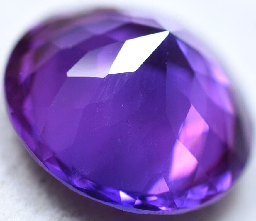 Natural 17.90 Ct Boysenberry Sapphire GGL Certified fabulous Loose Gemstone