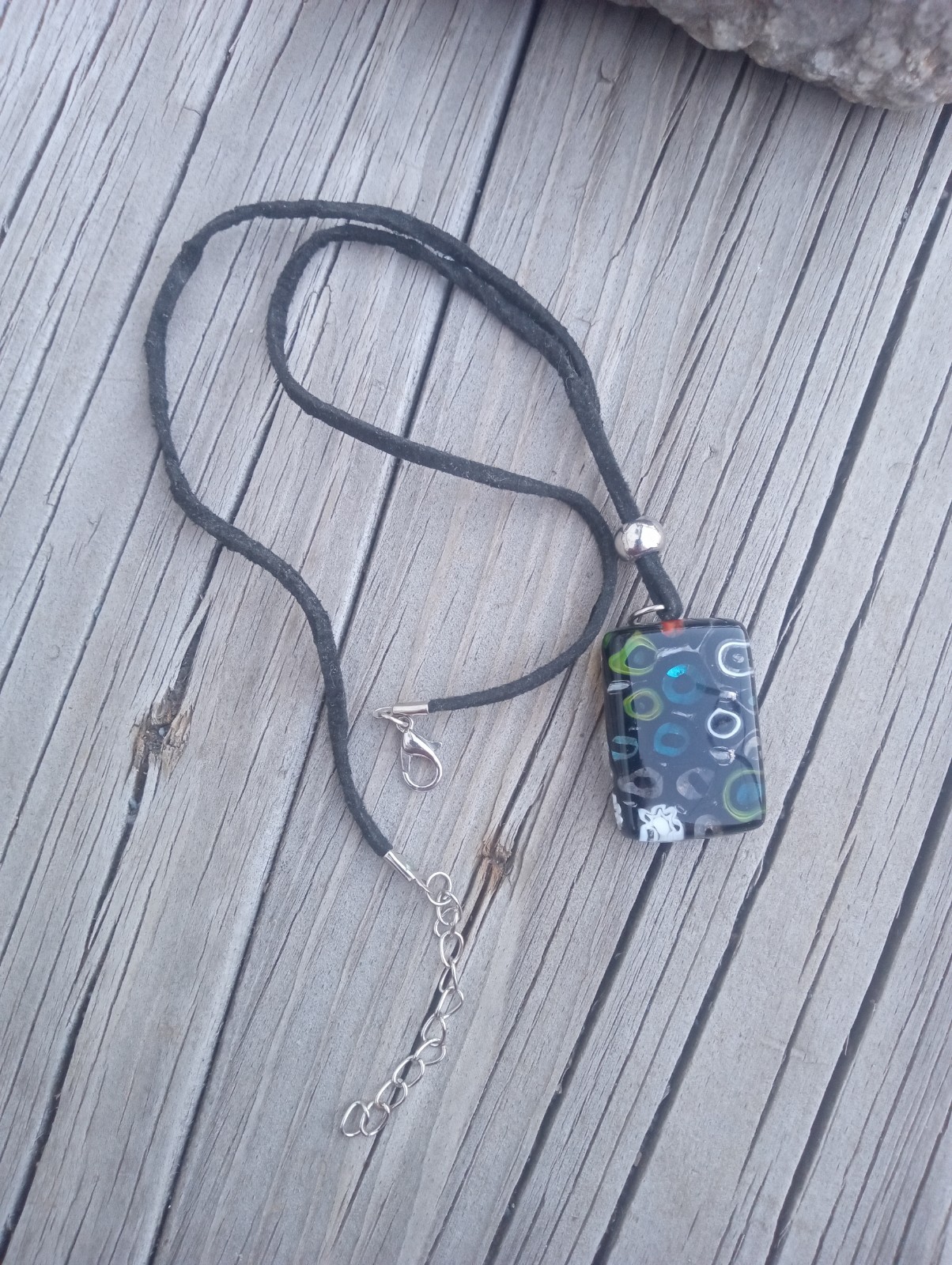 VETRO DI MURANO GLASS ITALIAN ART PENDANT NECKLACE MURANO GLASS