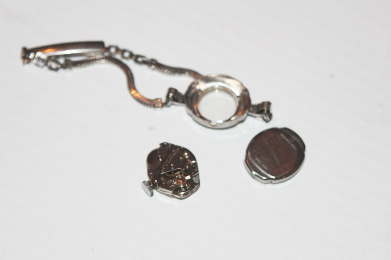 Vintage Estate Bulova 17 Jewel Ladies Deco Wrist Watch 6CL Mvmt Square 10k GF