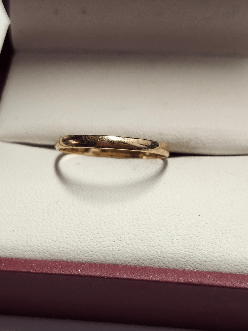Classic 10K Gold Women’s Wedding Band RMI Romel Manufacturing Inc Size 7.75