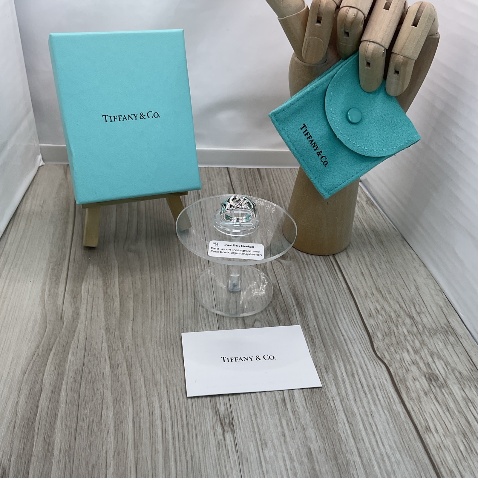 Tiffany & Co. Palomo Picasso Loving Hearts Ring. Size: K US: 5 U: 50 No: 10