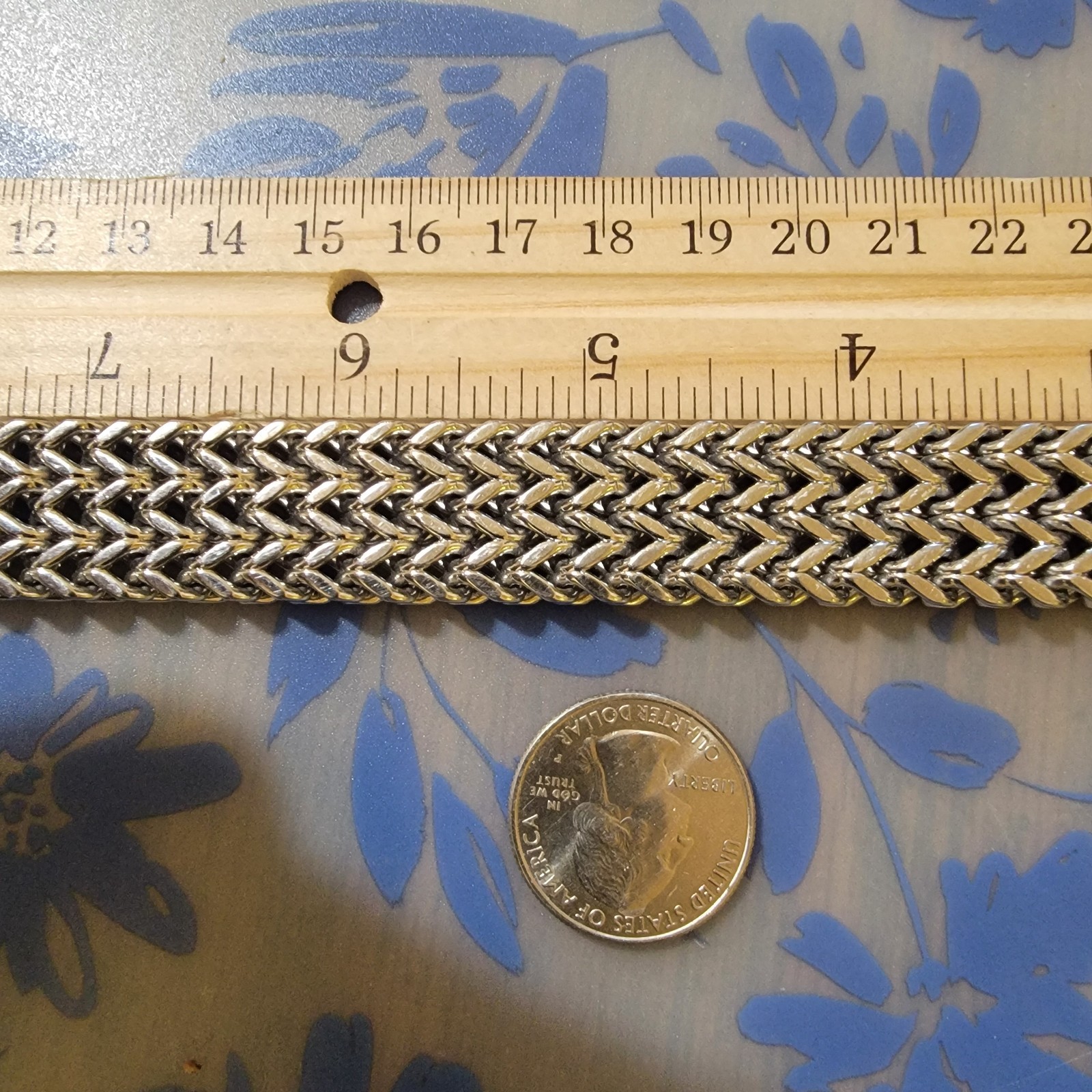 Stainless Steel 19MM Cuban Curb Link Chain Men’s Bracelets 9in
