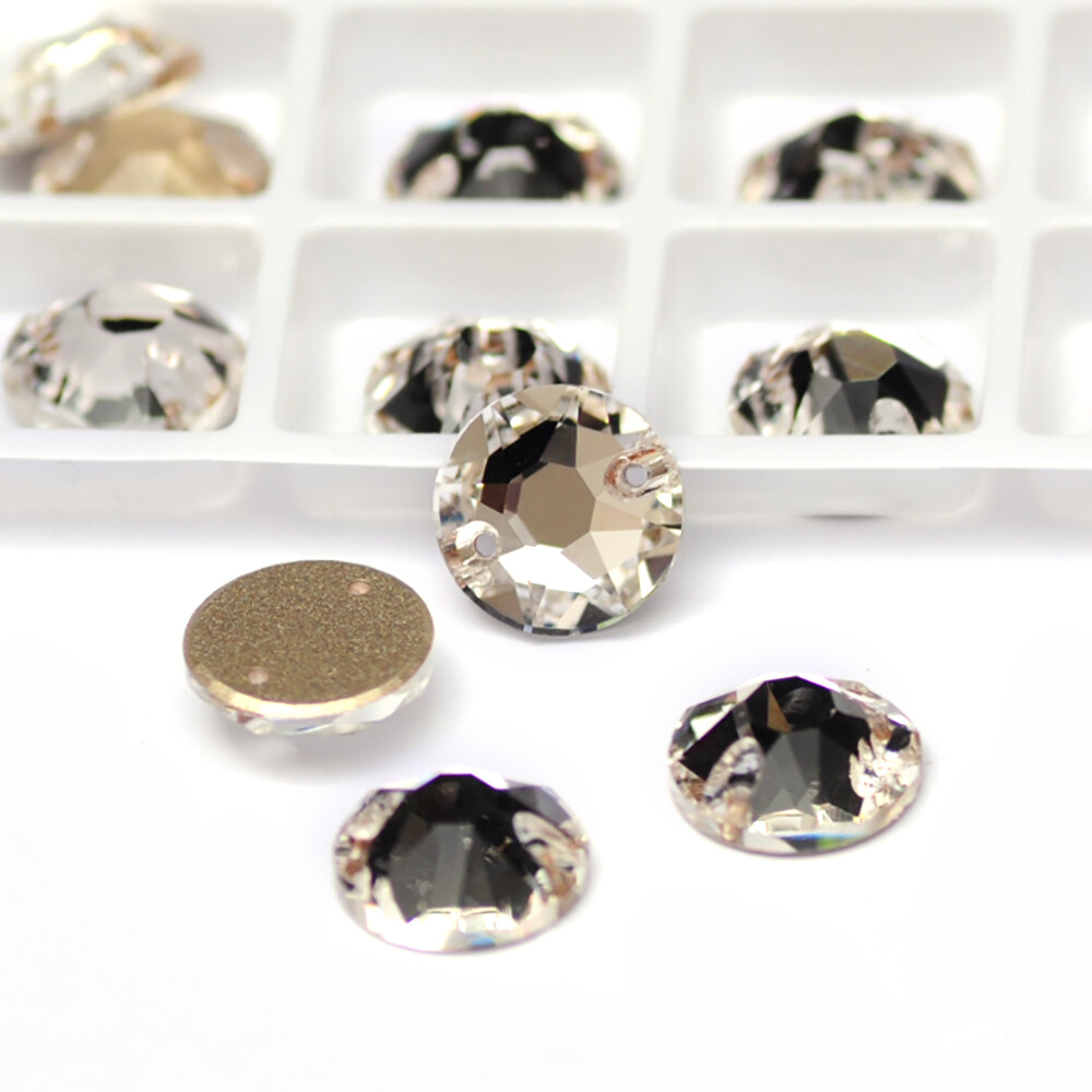 Glass Crystal AB XIRIUS Sew ON Strass Loose Rhinestones Flat Back Sewing Beads