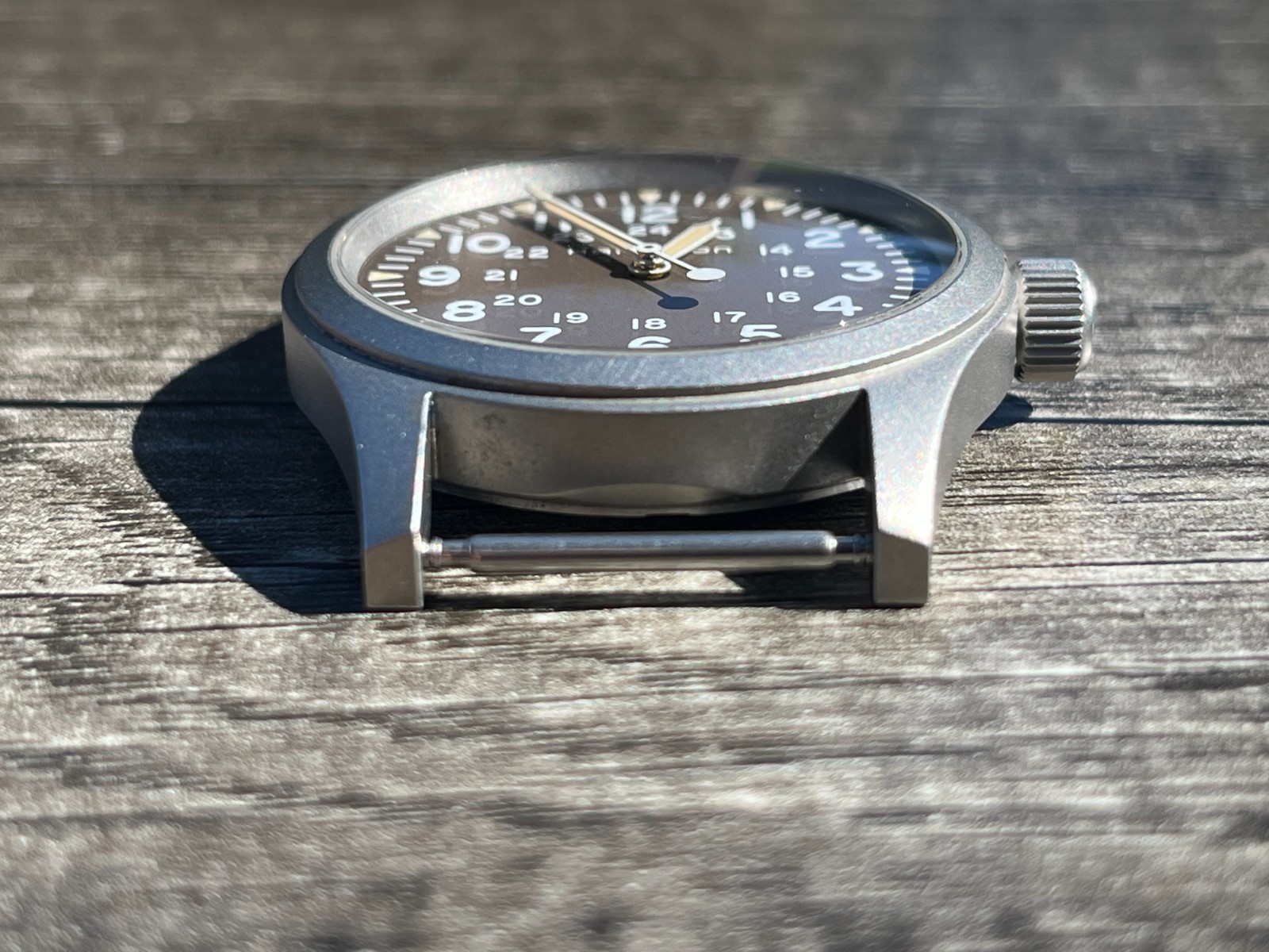 Hamilton Khaki Field Hand Wind Brown Dial 38mm H69439901