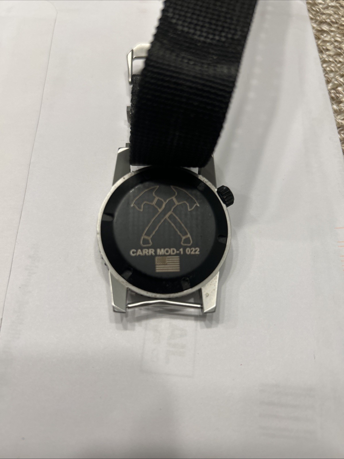 ARES Watch Company Diver-1 Carr Mod-1 Limited-edition Mission Timer Black Dial