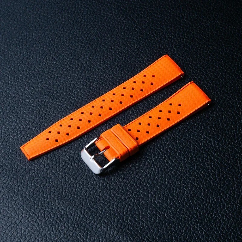 Tropical Silicone Watch Strap Band Quick Release Watch Band 18mm 20mm 22mm Smart