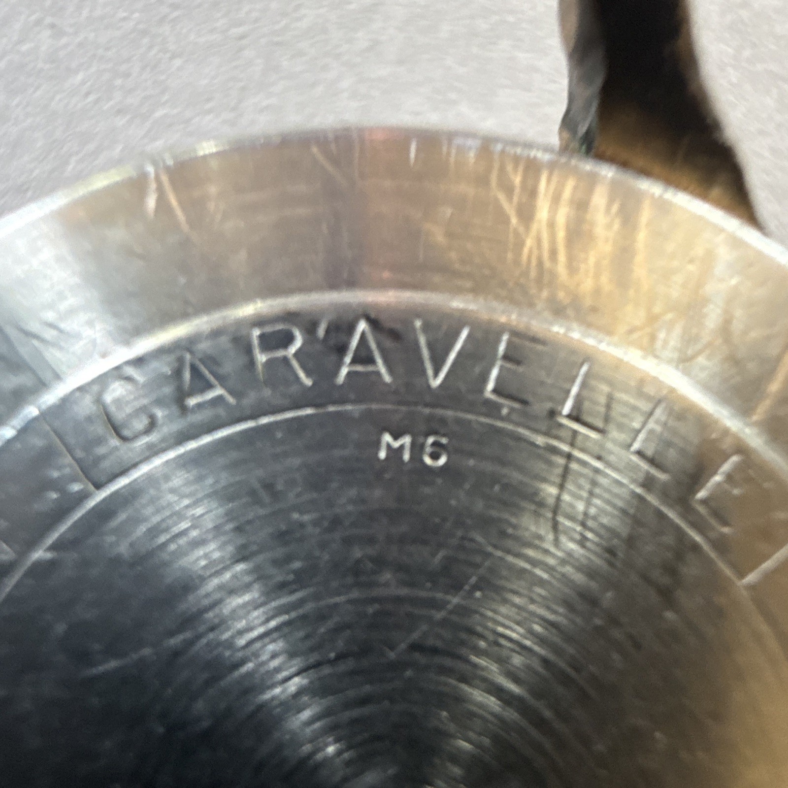 Caravelle Waterproof Manual Wind Gold Tone Head Only 1966 RUNS