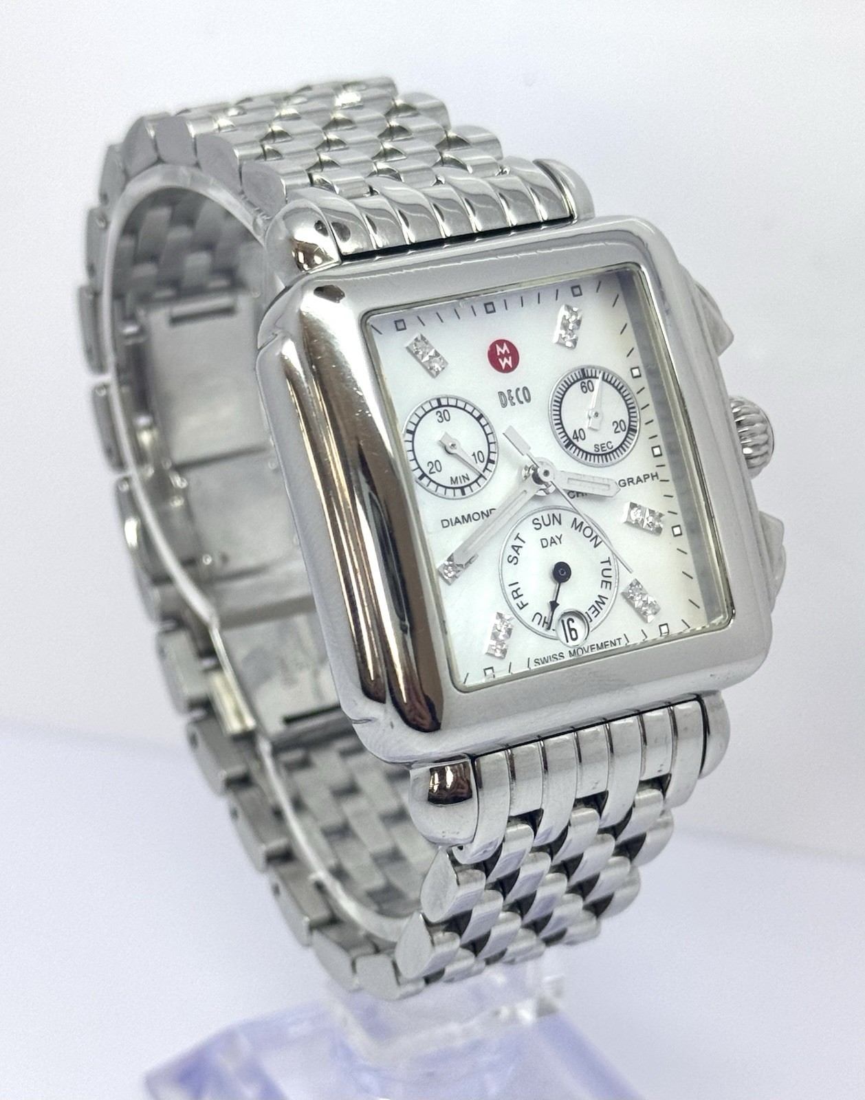 Michele Deco Diamonds luxury women’s watch Swiss Made MW06P00A0046