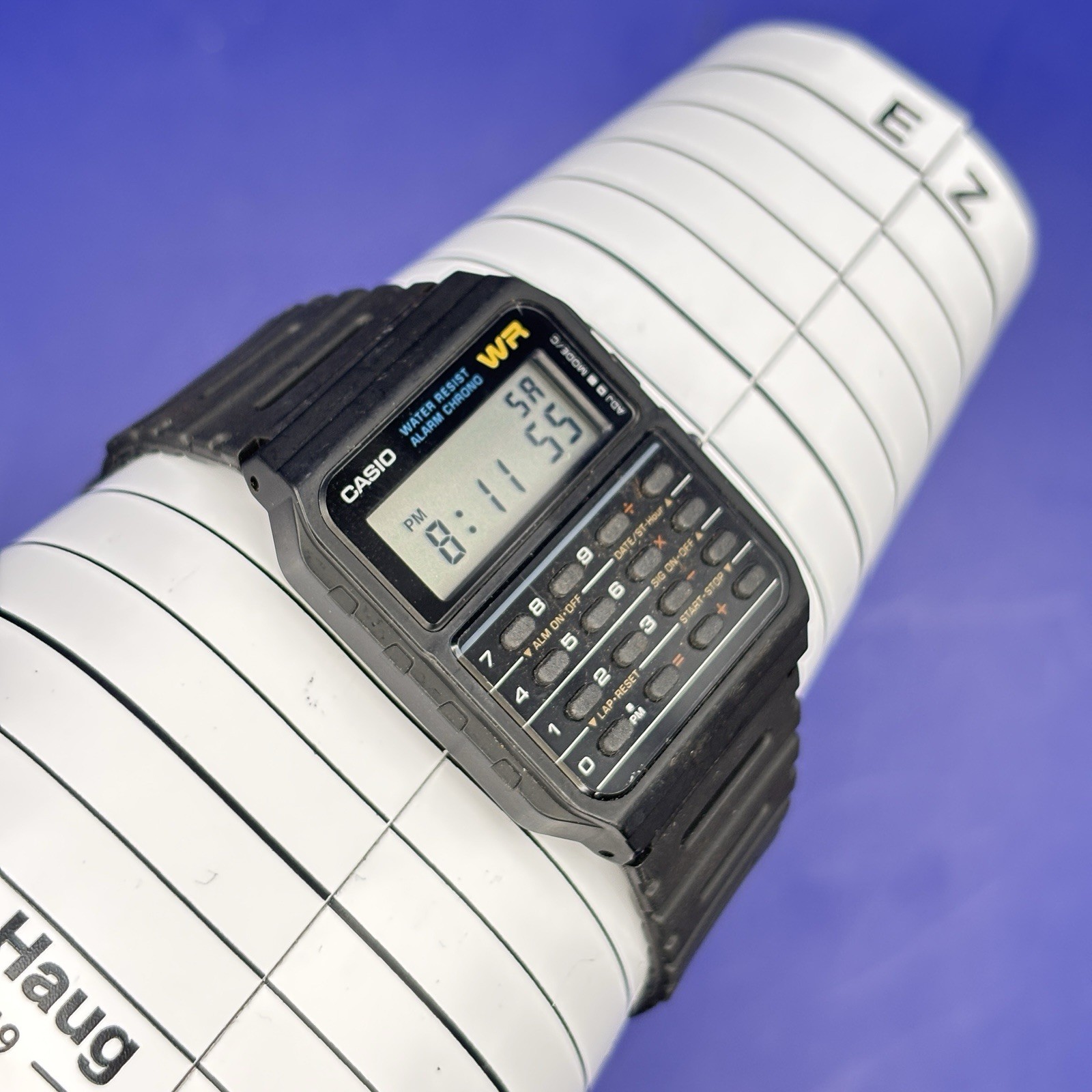 Casio Quartz 3208 CA-53W Calculator Digital Vintage Men’s Watch #YC1