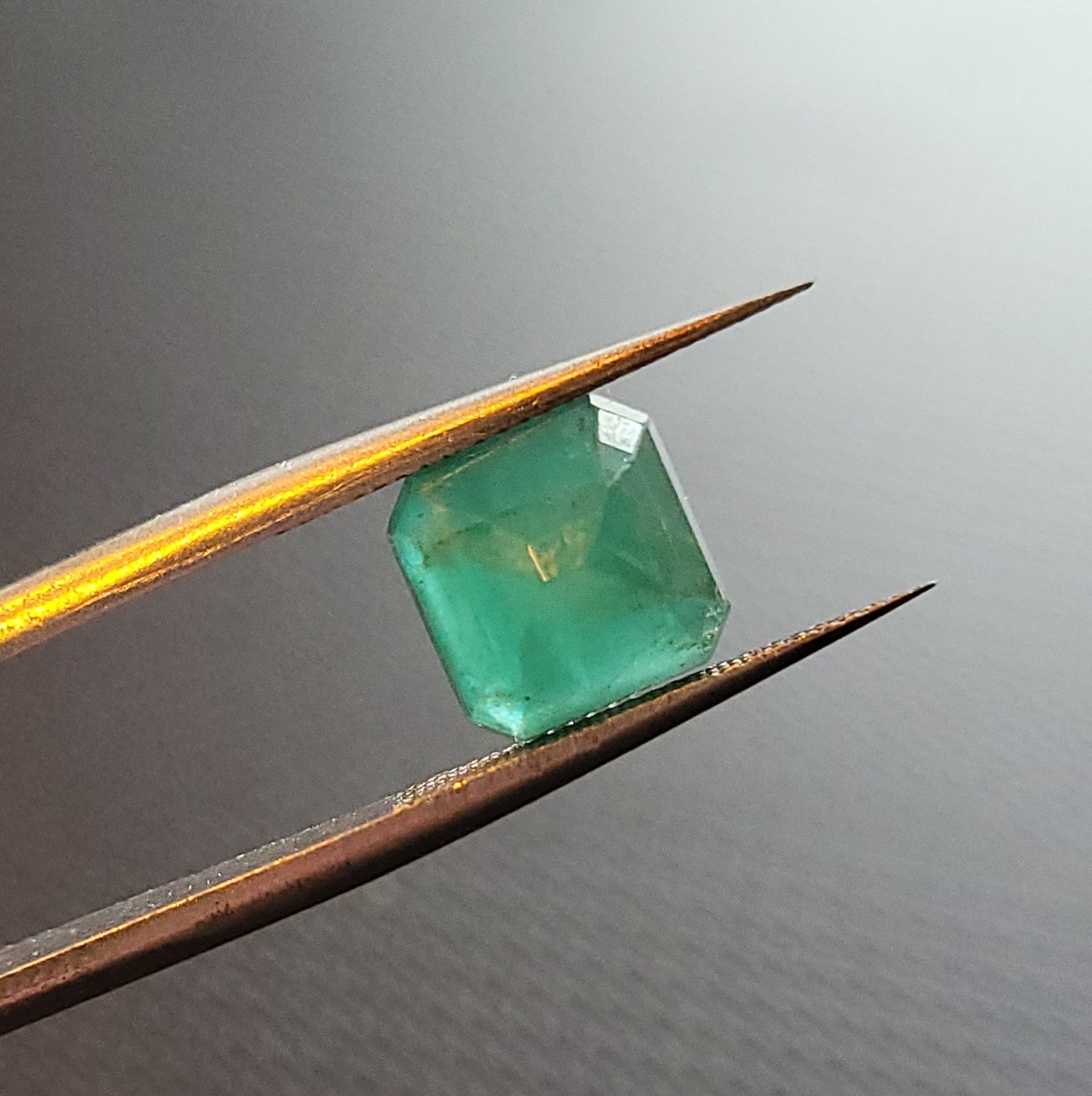 Natural Untreated Certified Rich Green Translucent Columbian Emerald 3.63ct