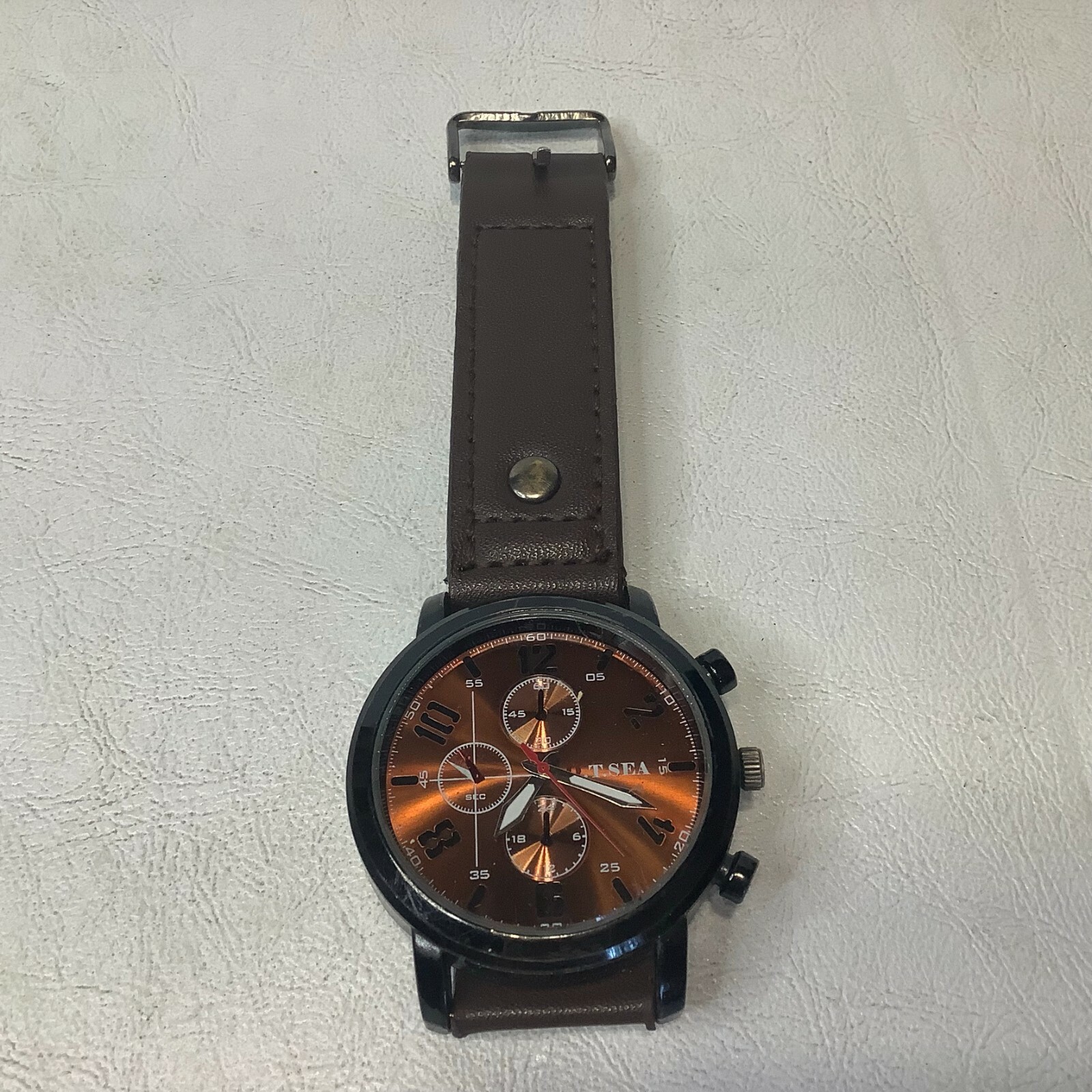 Men’s O.T. Sea Sport Watch #4077 Water Resistant Black Band