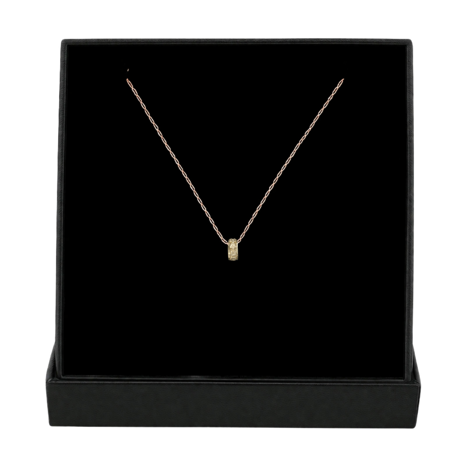 Island Bloom Circle Pendant 14K Gold 0.5g Fine Jewelry Hawaiian Free Shipping