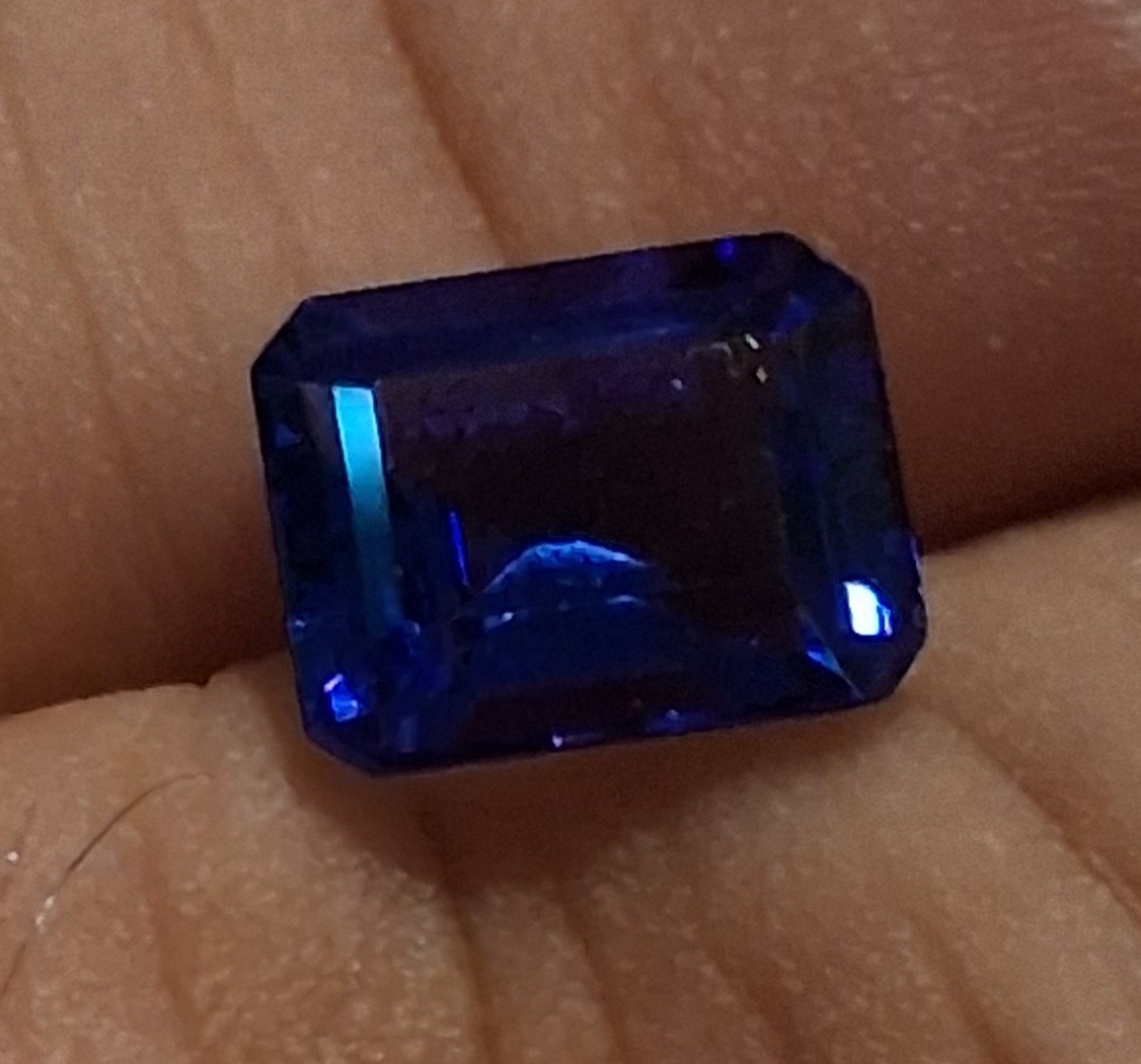 Jtv 3.25 Ct Min 8x10mm Emerald Cut Tanzanite Loose Gemstone…
