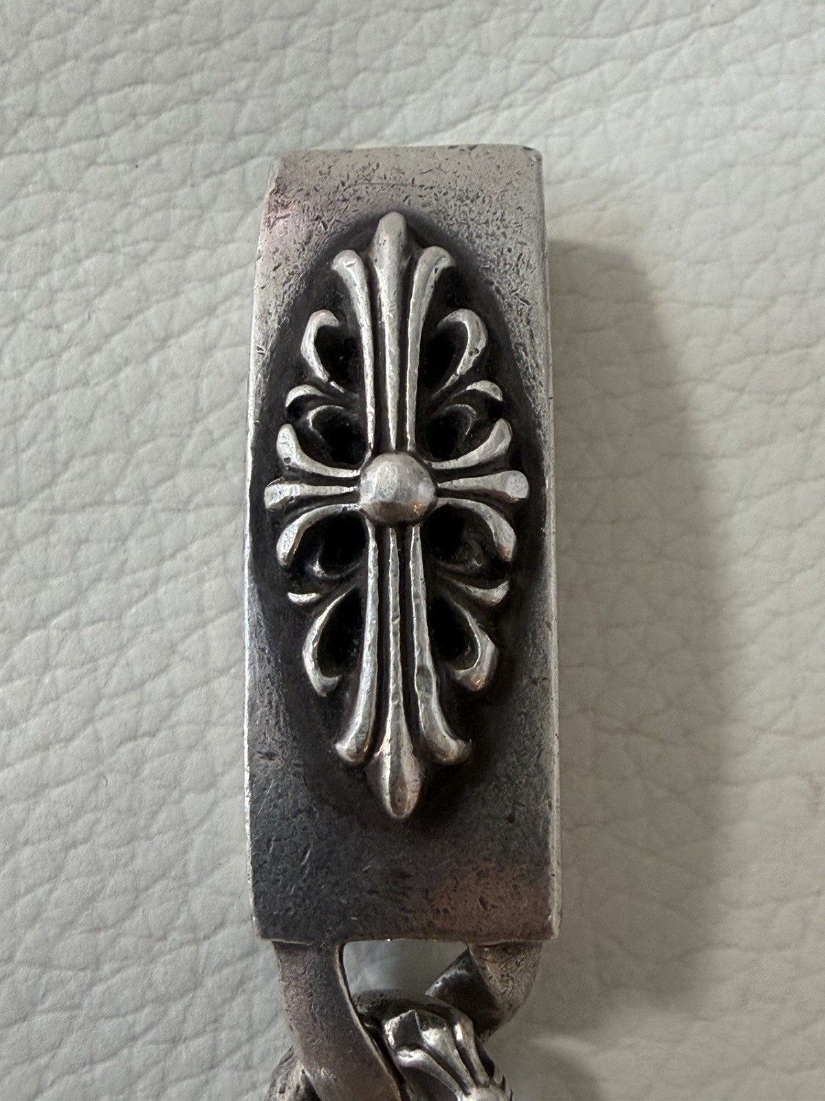 CHROME HEARTS 1997 STERLING SOLID 925 SILVER 126g 9in BRACELET