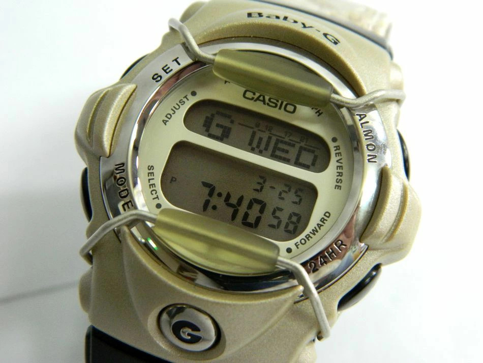 Used CASIO Baby G BG 400 2165 Ladies’ Wristwatch Women’s Watch CASIO Baby G Quar
