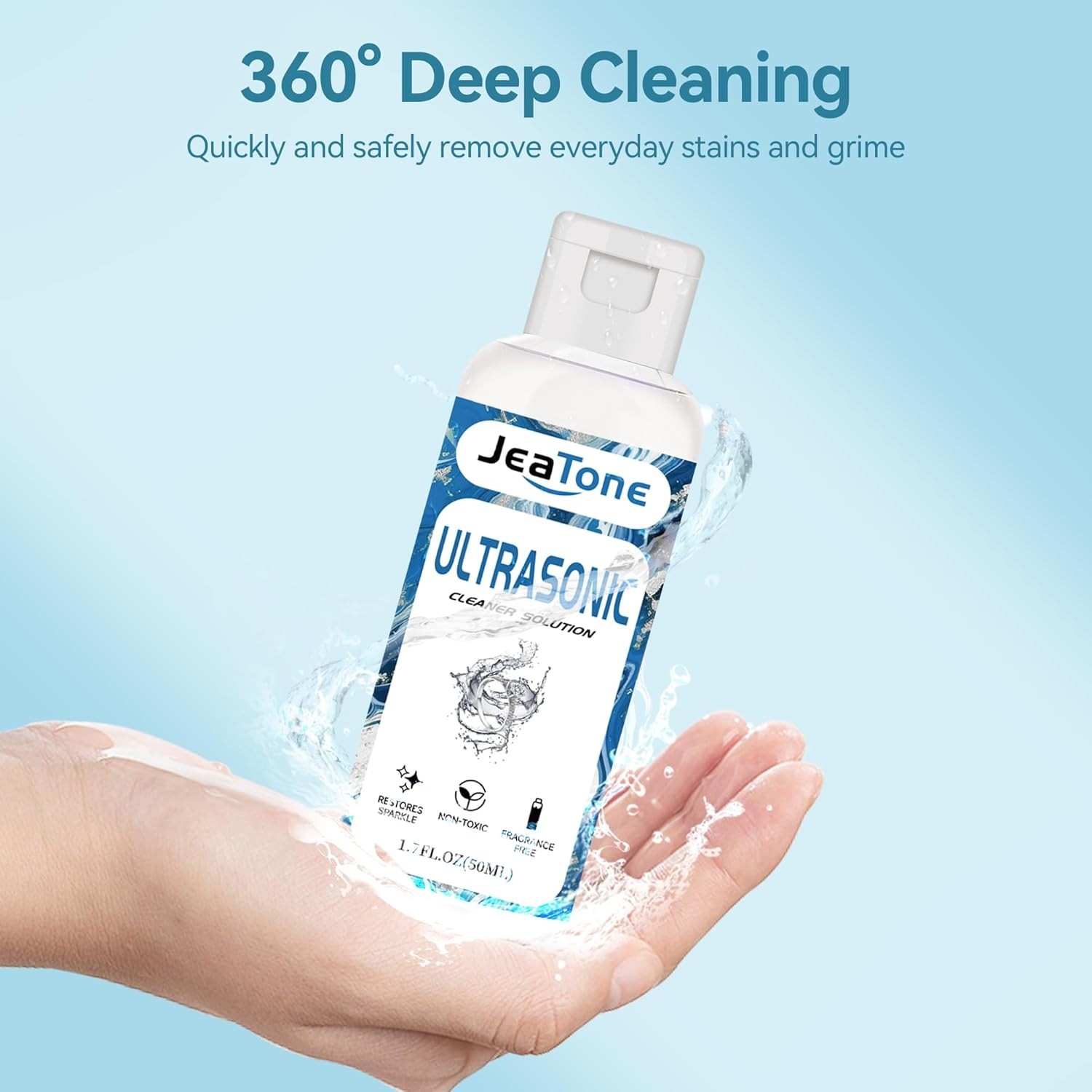 Ultrasonic Jewelry Cleaner Solution for Ultrasonic Cleaner Machine, Professional