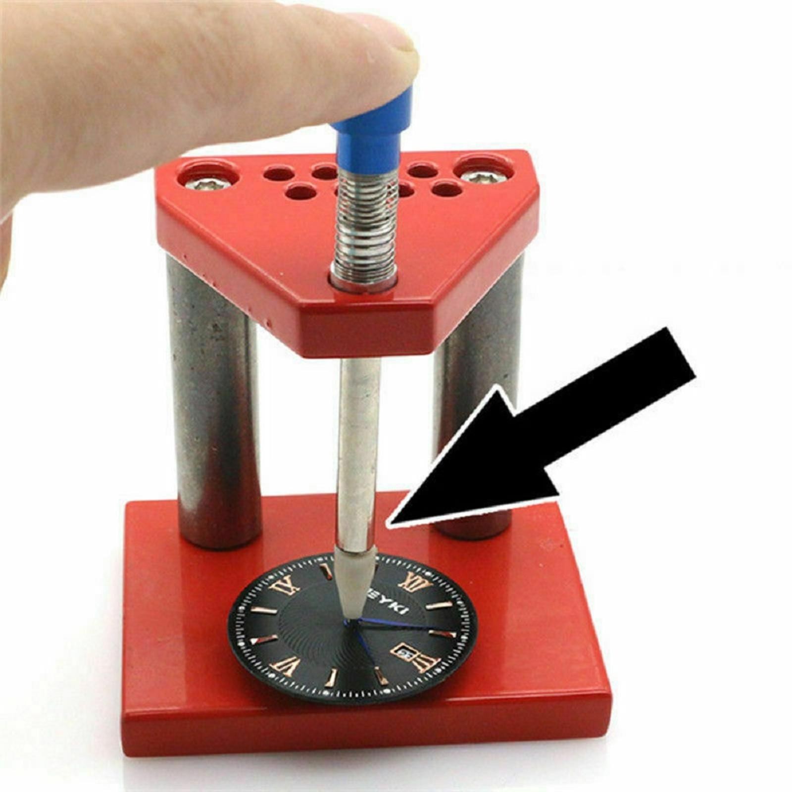 Professional Watch Hand Press Presser Setting Fitting Watchmaker Repair Tool