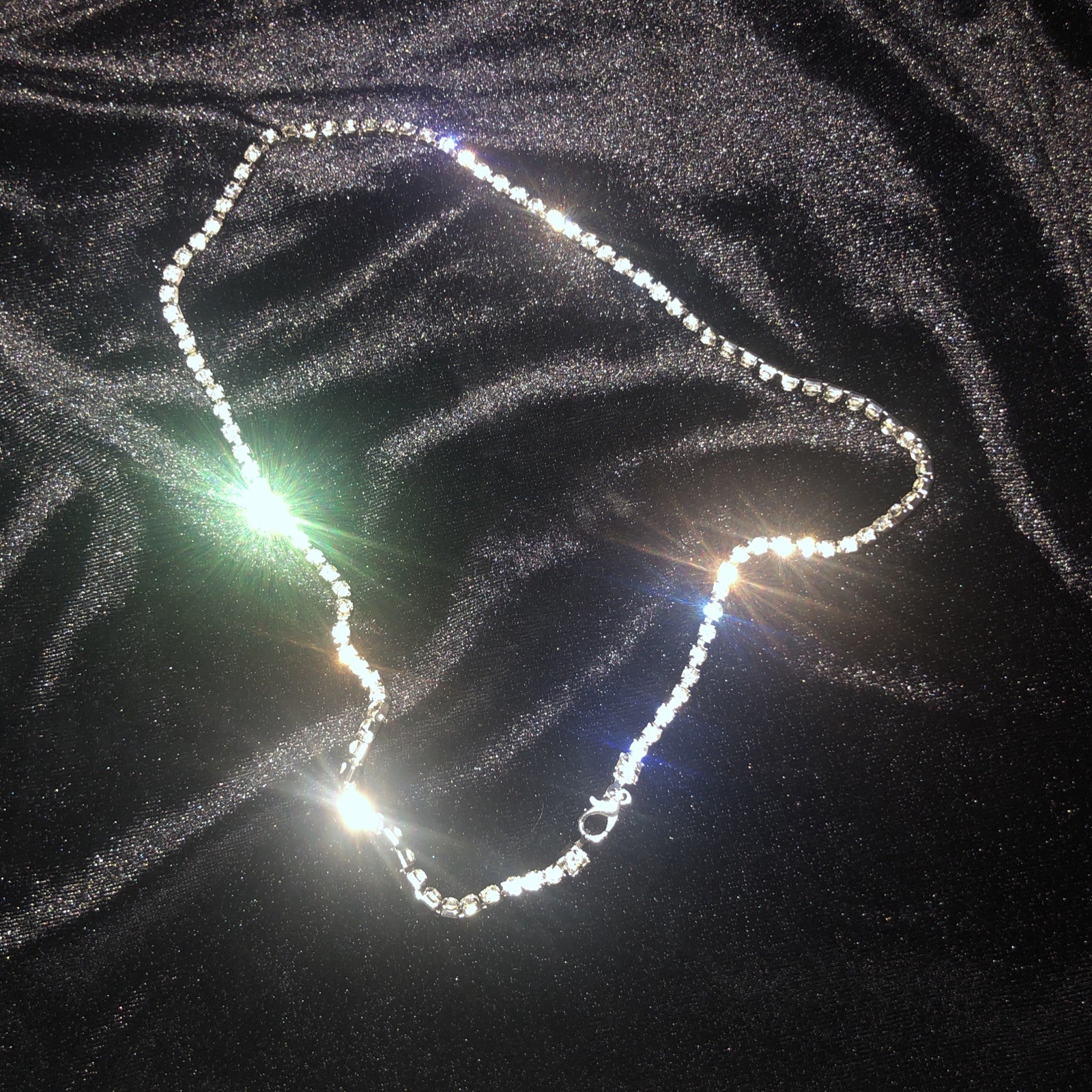 Iced Out 4mm 20” Tennis Chain – Diamond Simulant – 316L Steel VVS1,