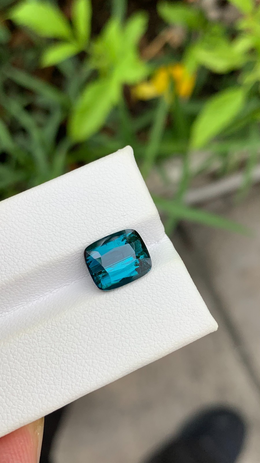 Natural Indicolite Blue Tourmaline faceted , Origin: Afghanistan