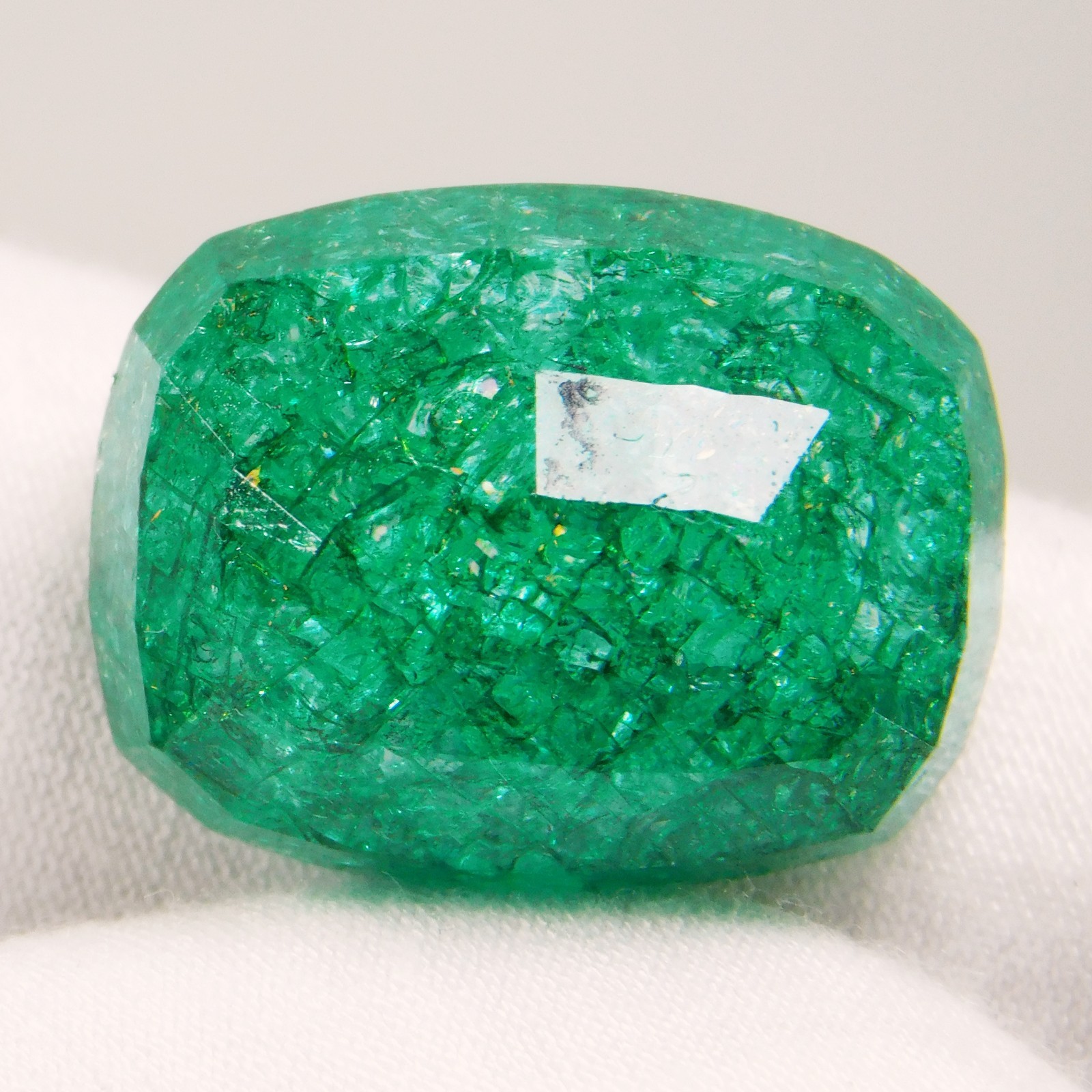 Stunning 37.30 Ct Natural Colombian Green Emerald – “Certified” Loose Gemstone