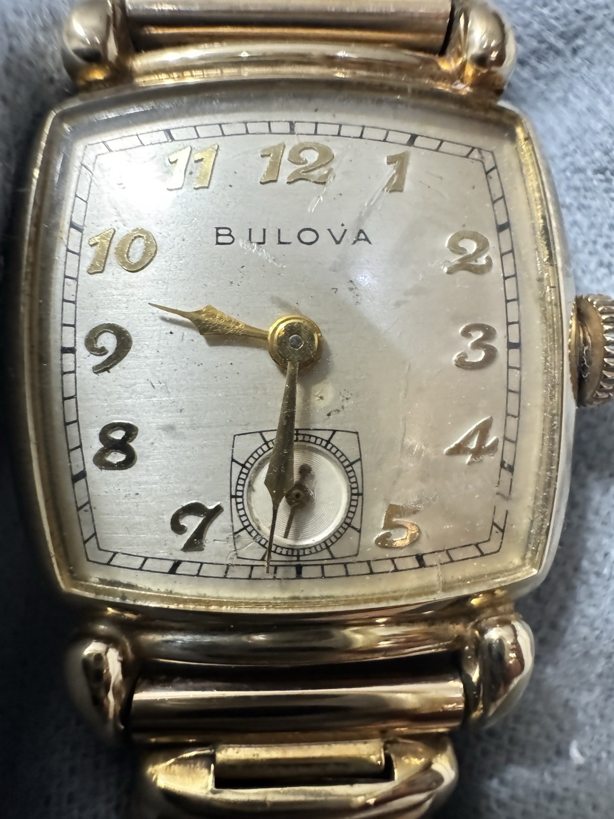 Vintage 1949 10K Gold Filled Bulova His Excellency “XX” watch