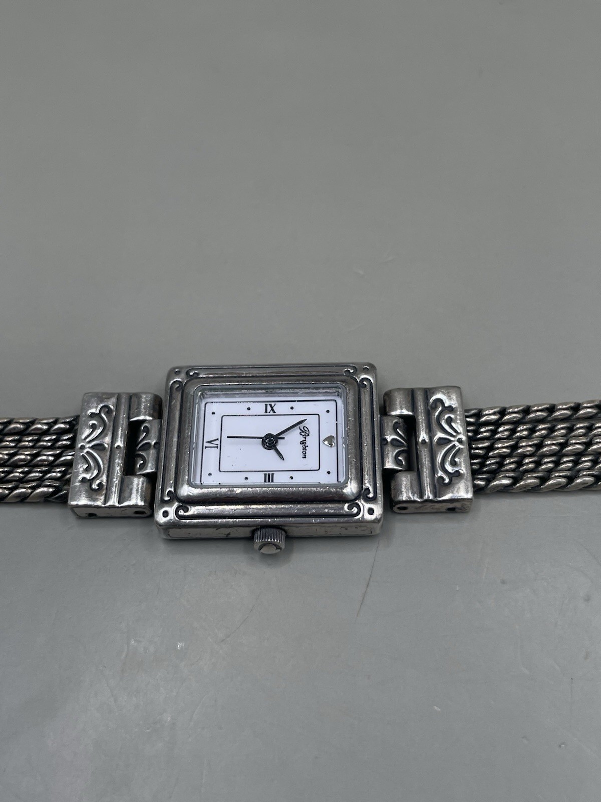 Brighton Tivoli Watch Bracelet Silver Plated NEEDS BATTERY