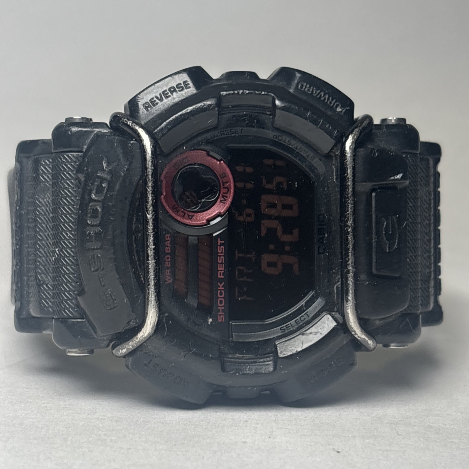Casio GD400-1, G-Shock Chronograph Watch, Alarm, 200 Meter WR, World Time