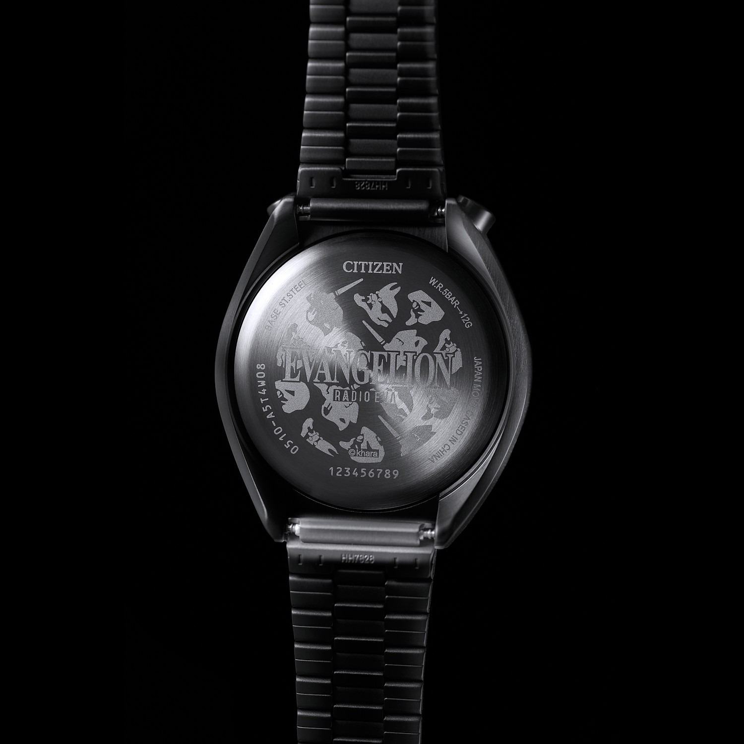 Evangelion x Citizen Tsuno Chrono Radio EVA Watch Unit 01 02 00 Colors Japan NEW