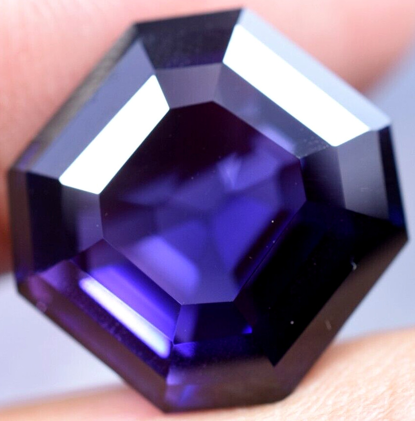 RARE Natural Purple-Blue Tanzanite 18.55 CT IF Certified Flawless Loose Gemstone