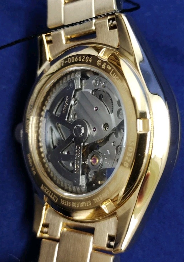 CITIZEN Star Wars R2-D2 C-3PO Limited 450 Japan Mechanical Watch Set New Rare
