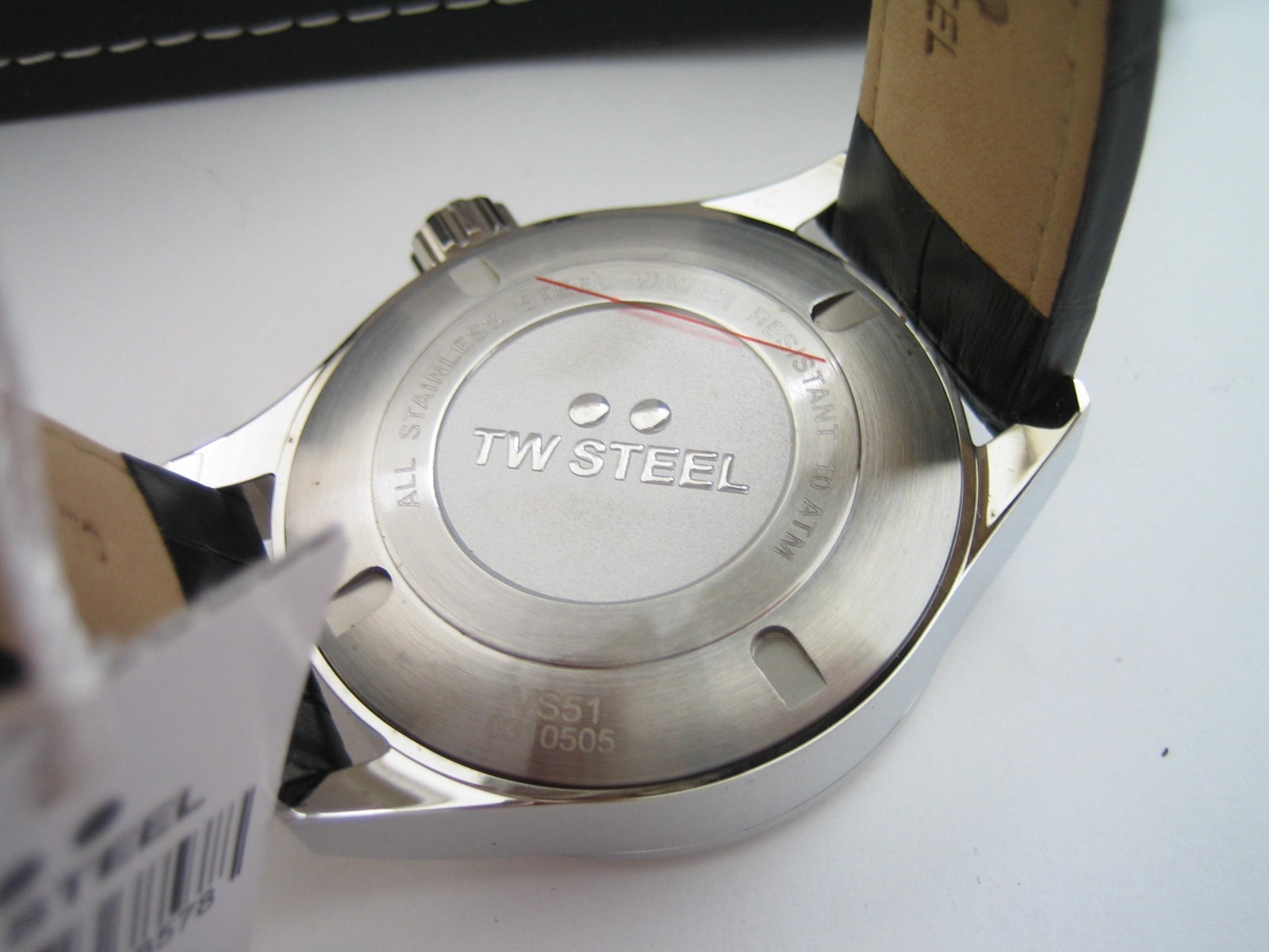TW STEEL WATCH MENS VOLANTE VS51 STAINLESS STEEL LEATHER QUARTZ GENUINE BNWT