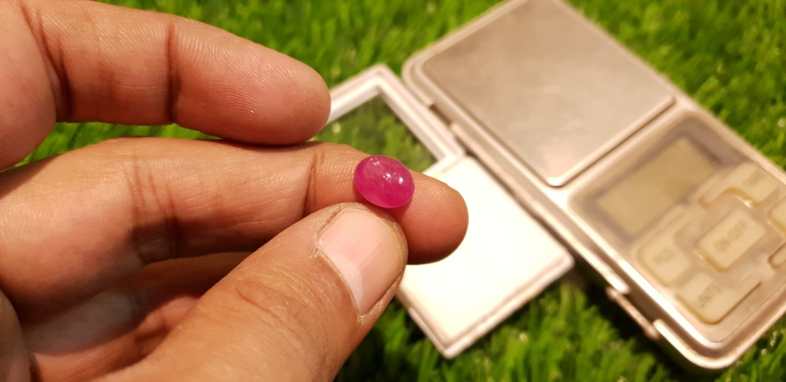 Mozambique Ruby 4.50 Cabochon No Heat No Treatment 100%Natural Ruby cabution