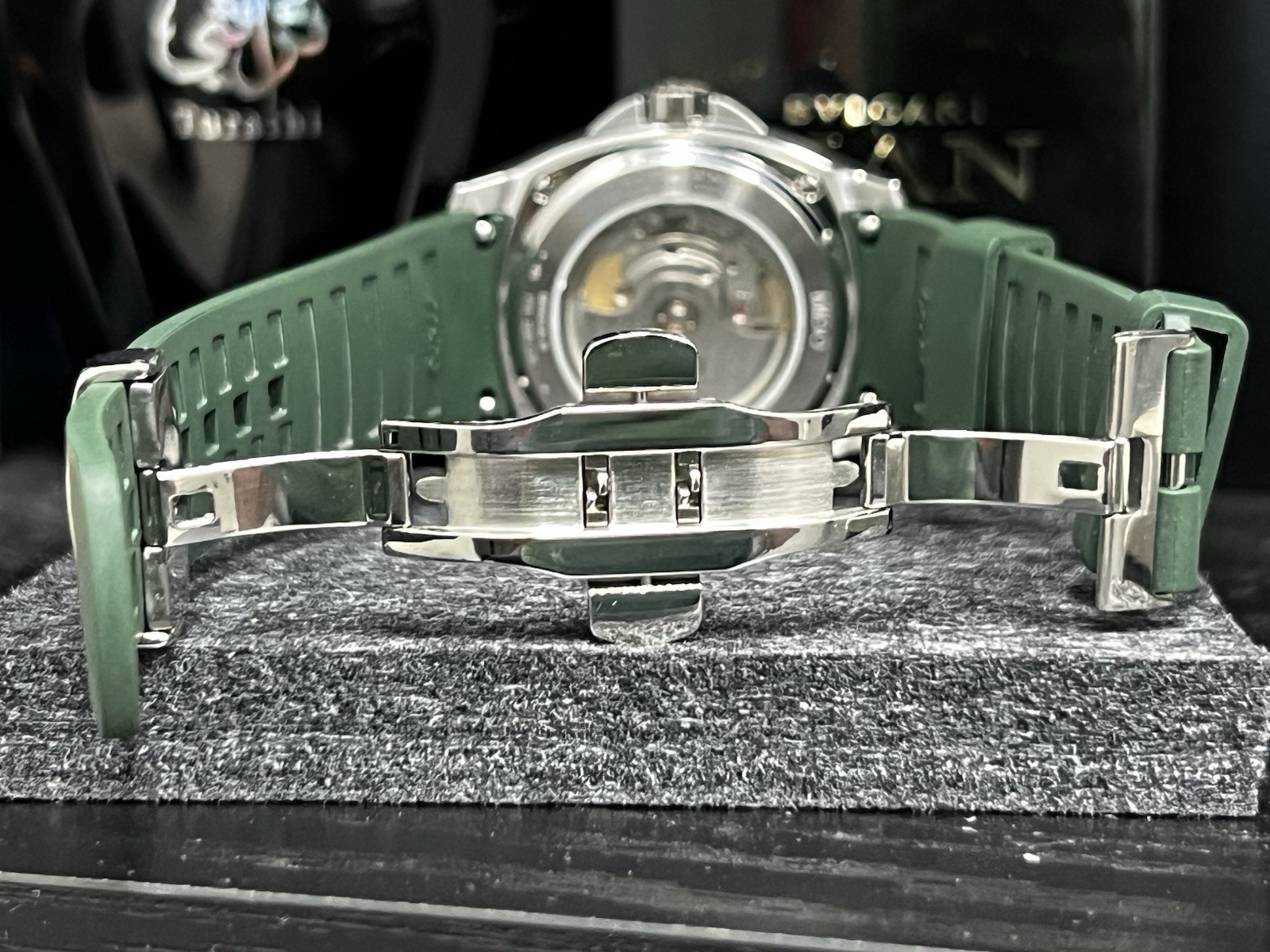 Mido Multifort TV Big Date Green Dial Automatic – Full Set + Extra Rubber Strap