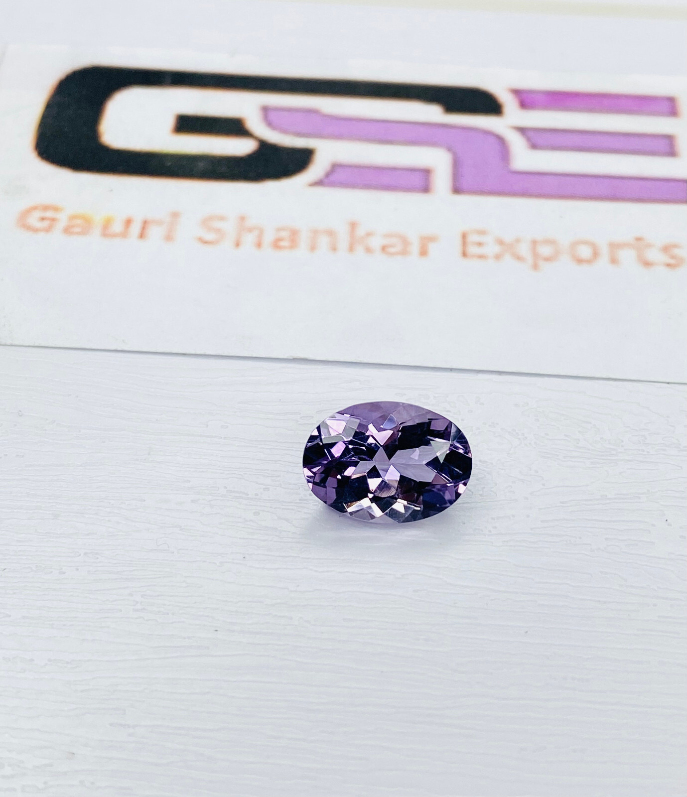 Pink Amethyst Faceted Oval Cut Loose Gemstone 4×3 mm to 16×12 mm Natural DG