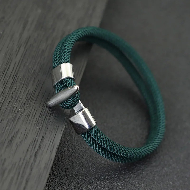 Milan Rope Handmade Bracelet for Men Women Outdoor Survival Camping Jewelry Gift
