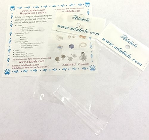 20pcs Adabele 304 Surgical Stainless Steel 20mm (0.8 inch) Trigger Lobster Claw