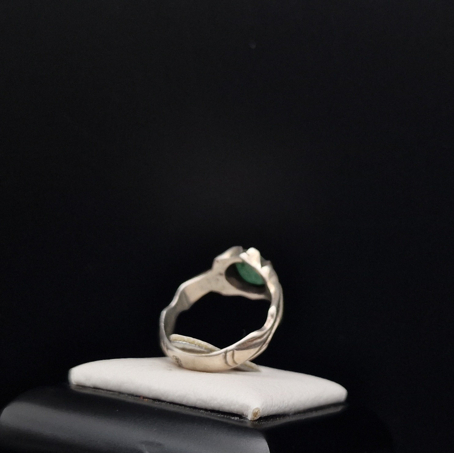 Emerald Emerald Silver Ring Handmade 925 Silver Silver Ring Handcrafted