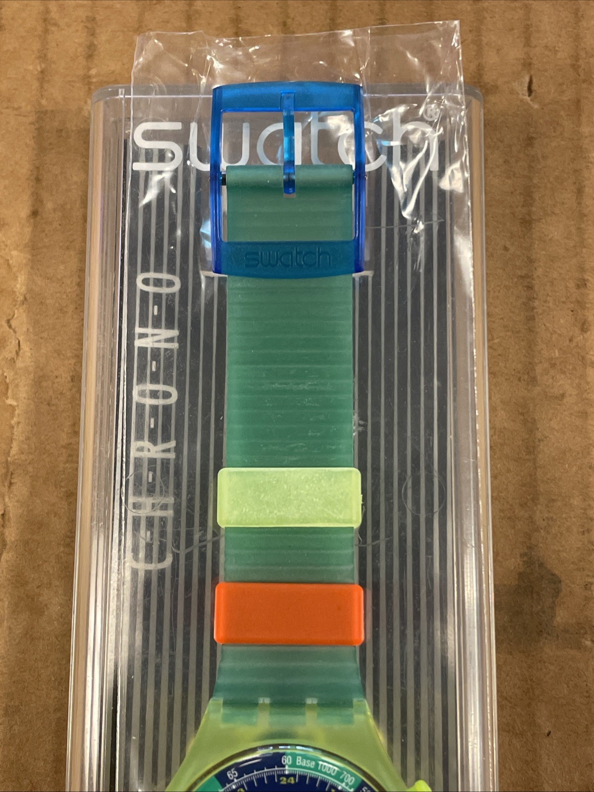 (C3426) New Never Worn Swatch Chrono Neo Wave – SCJ100